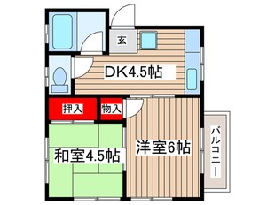 メゾン輝の物件間取画像